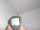 Kaufbegleitung Immobilien - Messung Oberflächentemperatur / Duallaser